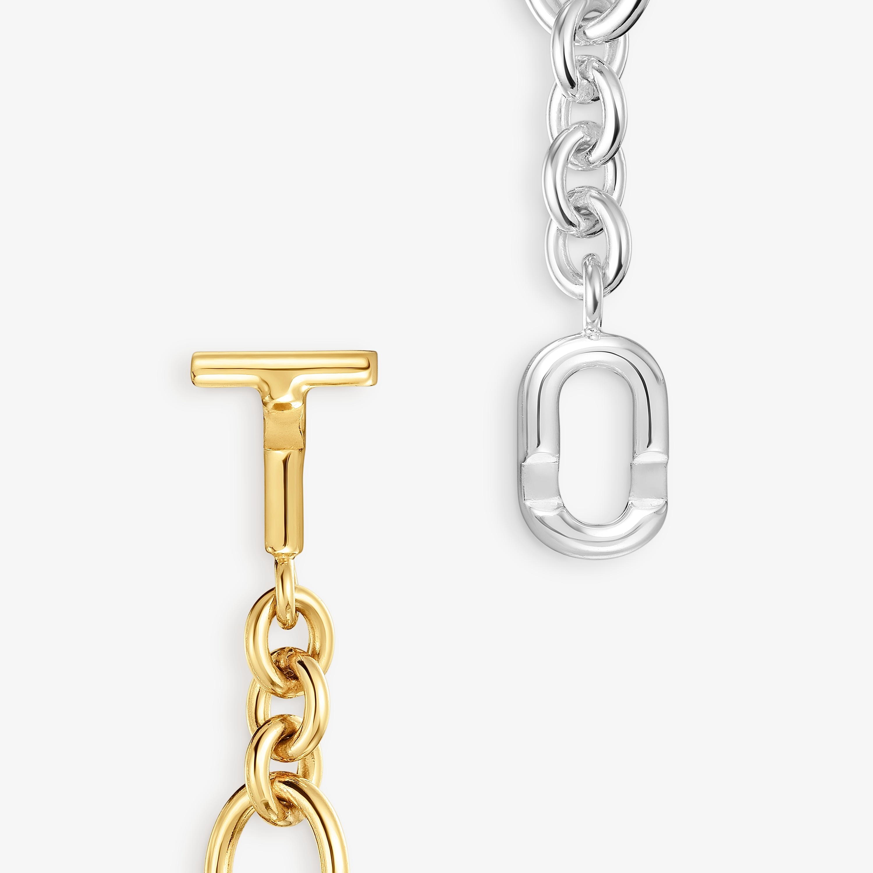 two-tone chain Necklace TOUS MANIFESTO