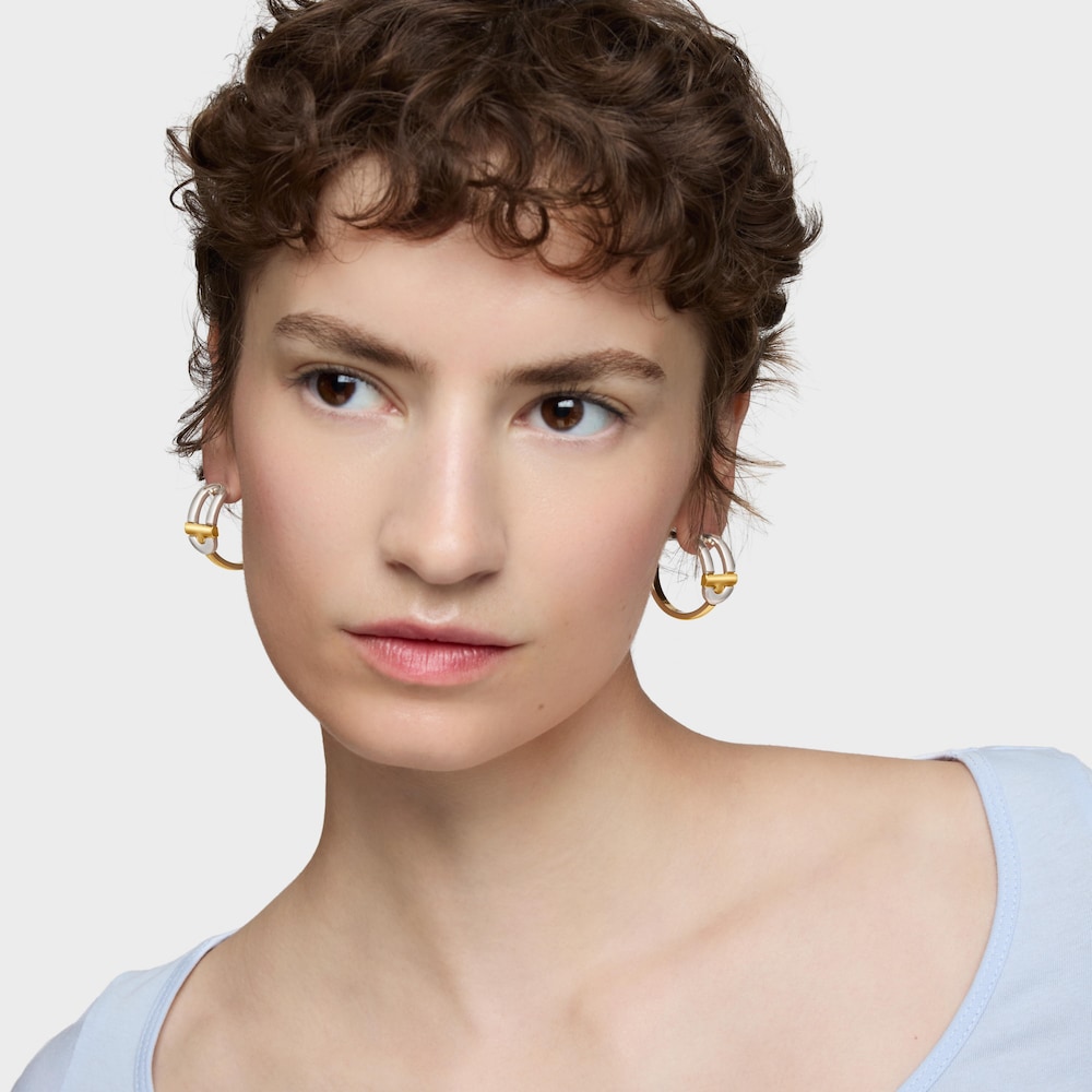 Two-tone Hoop earrings TOUS MANIFESTO