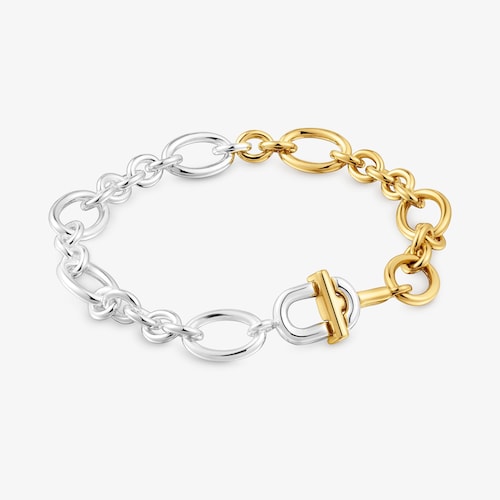 Large two-tone chain Bracelet TOUS MANIFESTO