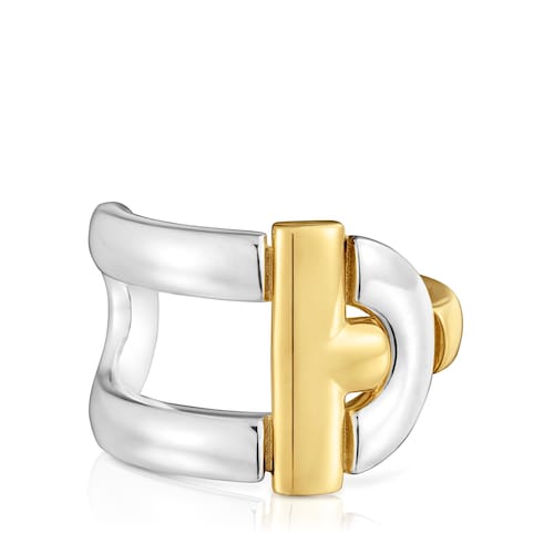 Anillo bicolor TOUS MANIFESTO