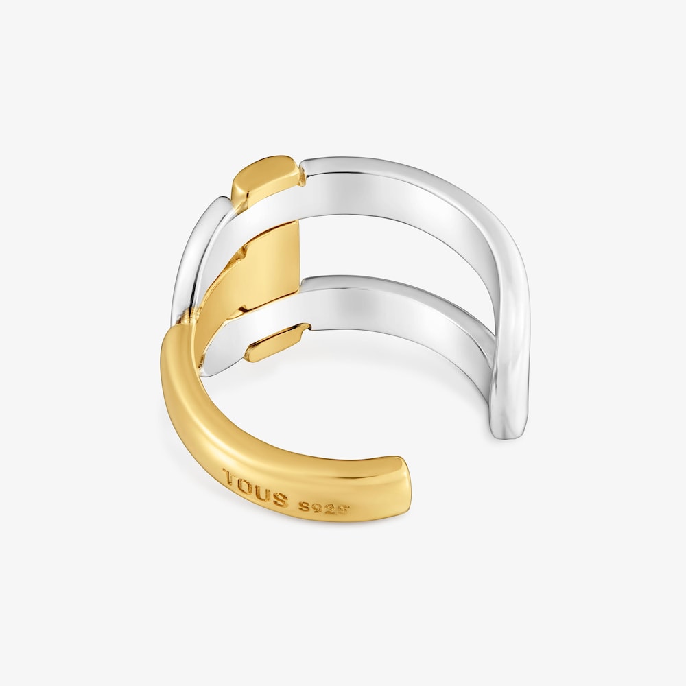 Two-tone Ring TOUS MANIFESTO