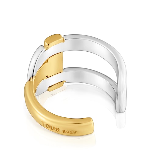 Anillo bicolor TOUS MANIFESTO