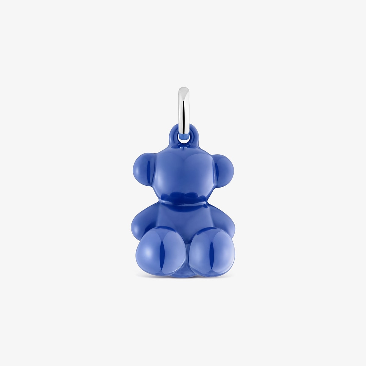 Tous - Colgante Oso De Plata Y Cerámica Azul Marino Bold Bear - Azul