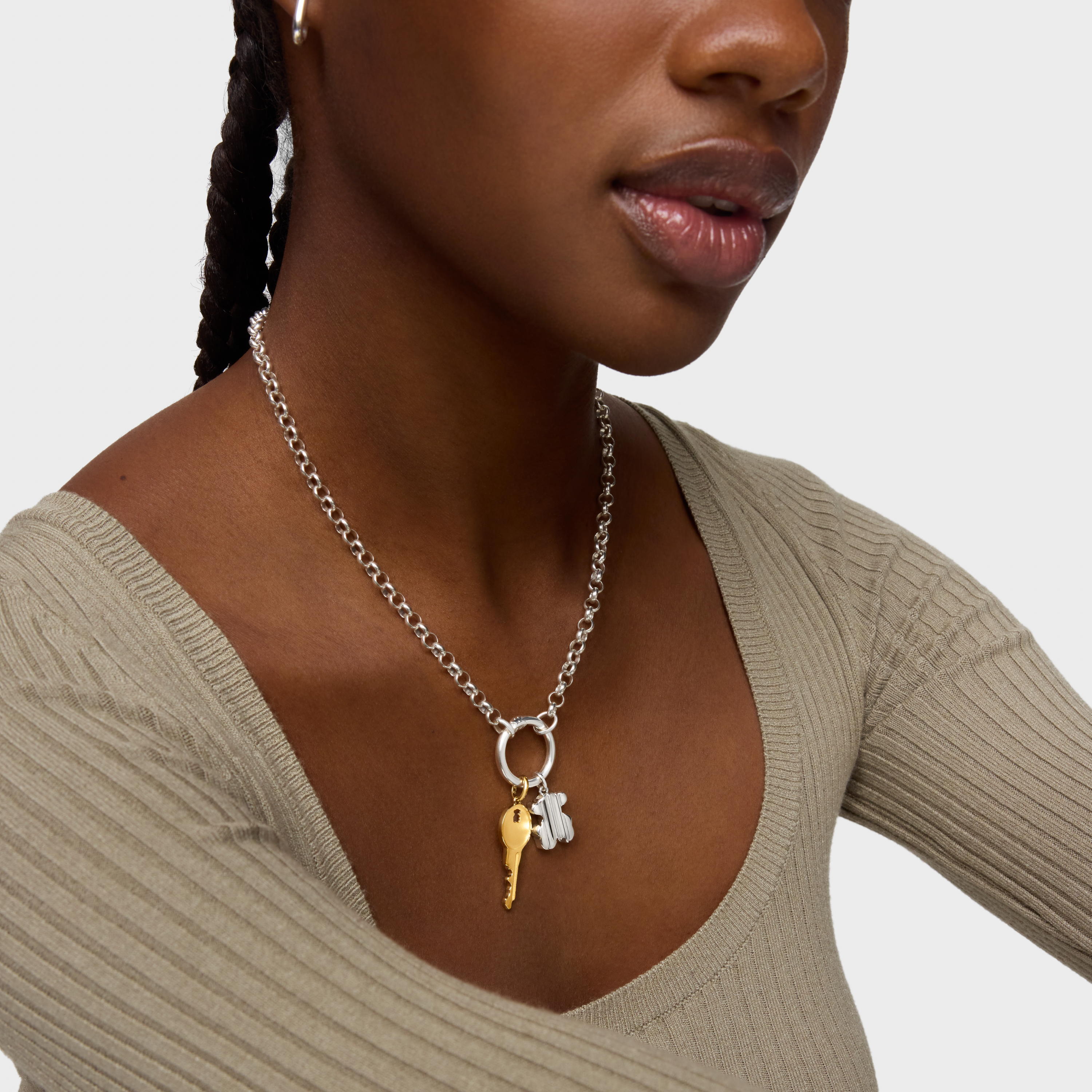 Silver Pendant TOUS Sweet 40s