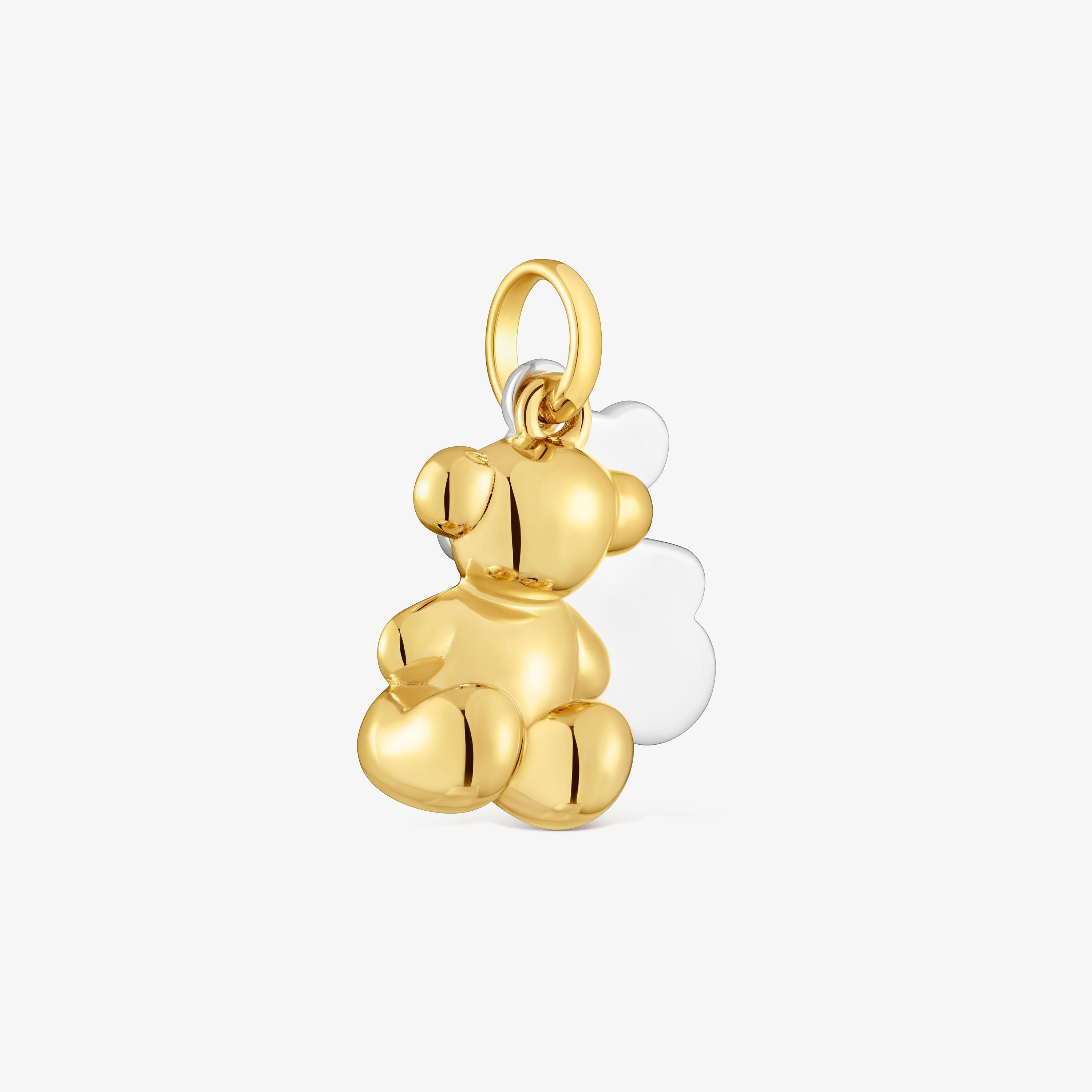 Two-tone double-bear Pendant Bold Bear