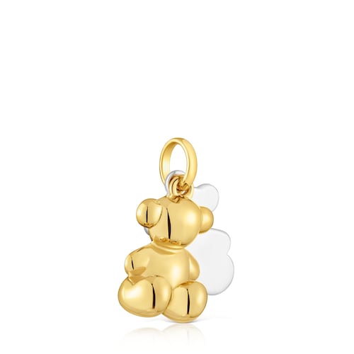 Two-tone double-bear Pendant Bold Bear