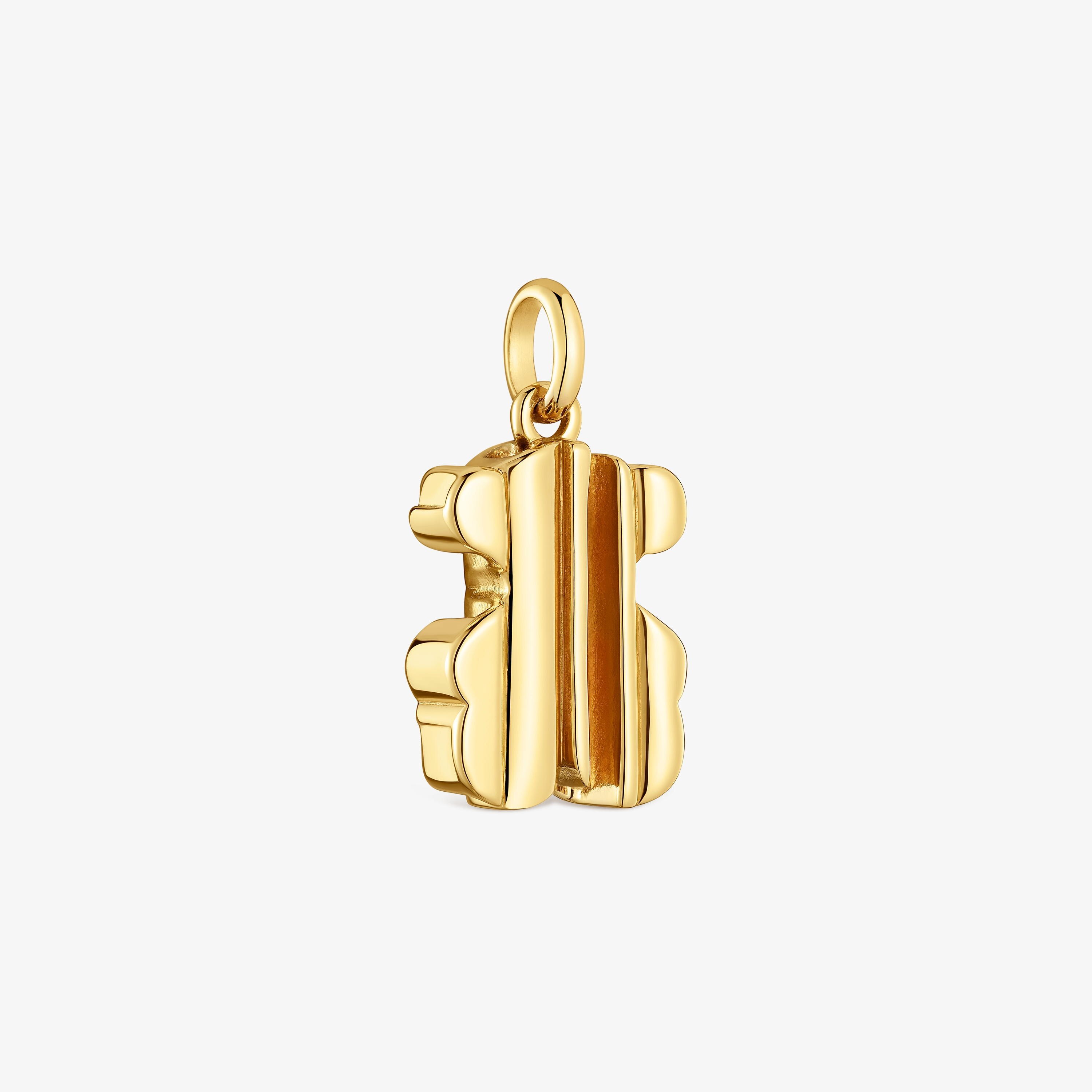 Pendant with 18K gold vermeil TOUS Sweet 40s