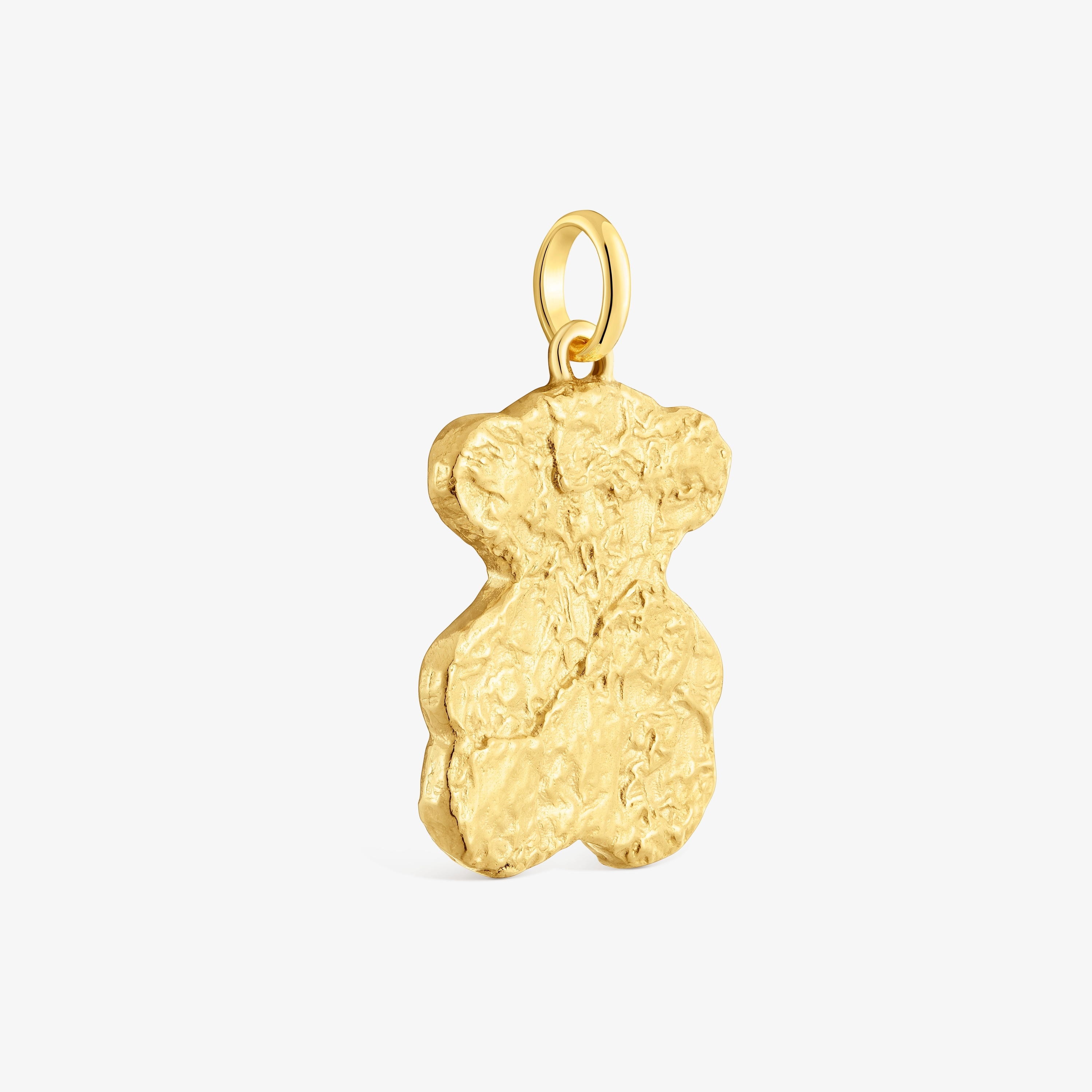 Bear Pendant with 18K gold vermeil bonbon Sweet Dolls
