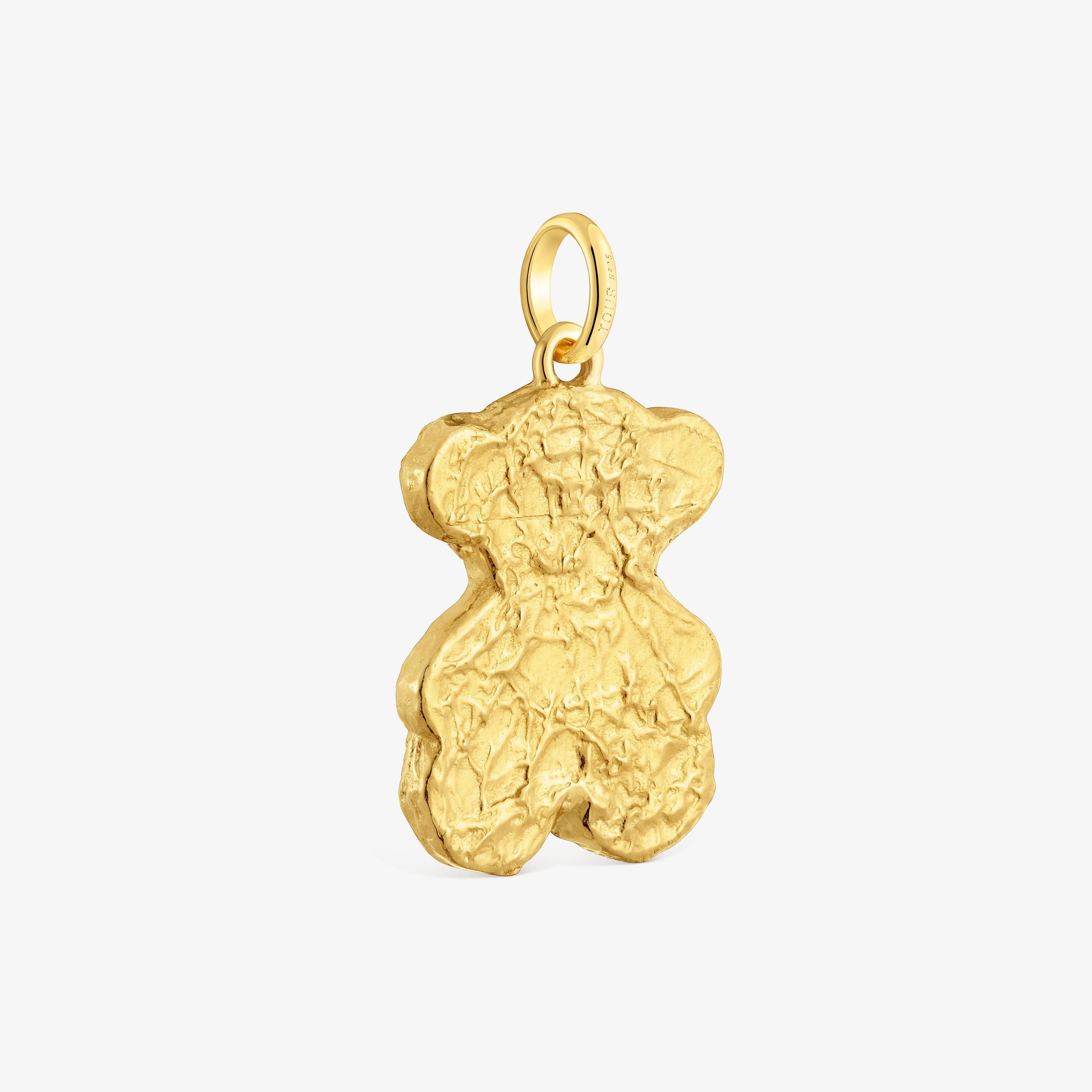 Bear Pendant with 18K gold vermeil bonbon Sweet Dolls