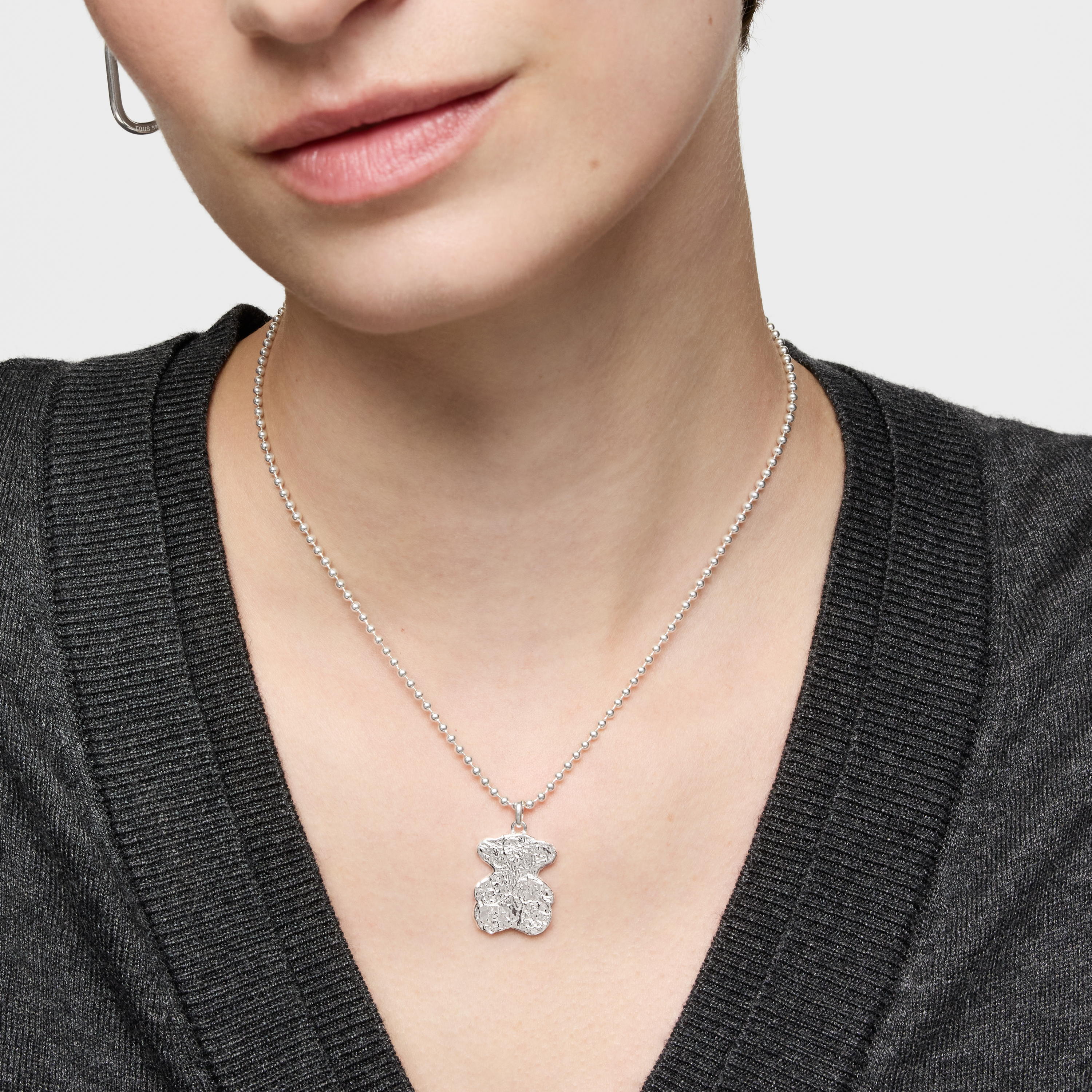 Silver bear Pendant bonbon Sweet Dolls | TOUS