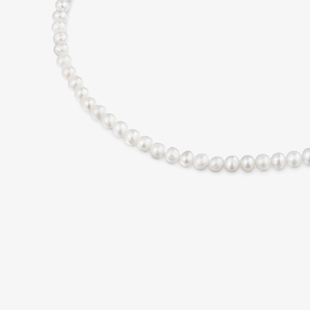 Naszyjnik ze srebra z perłą 8 mm Hold