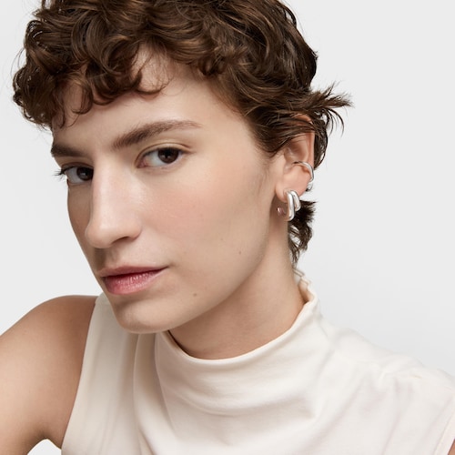 Earcuff de plata Line