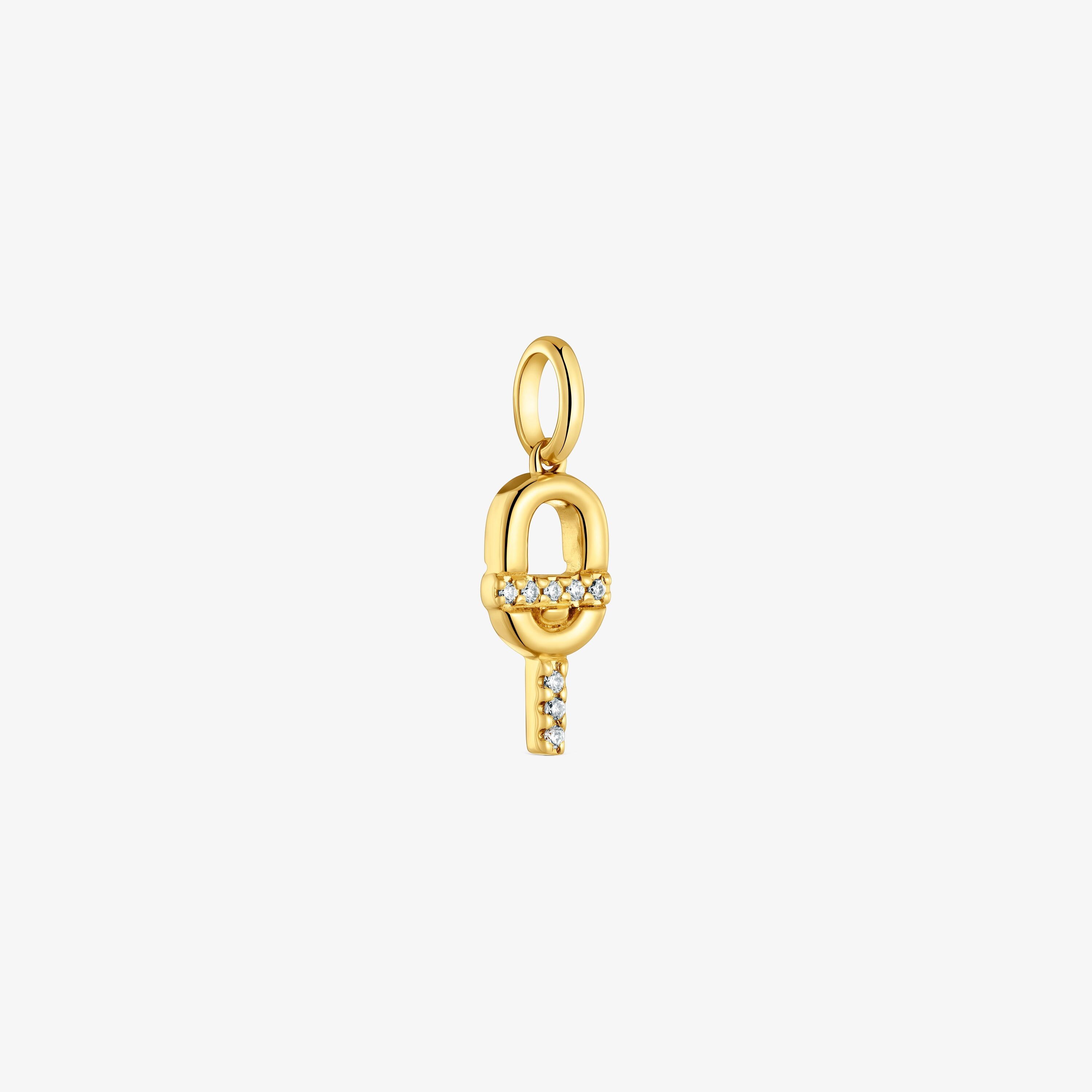14K solid gold Pendant with diamonds TOUS MANIFESTO