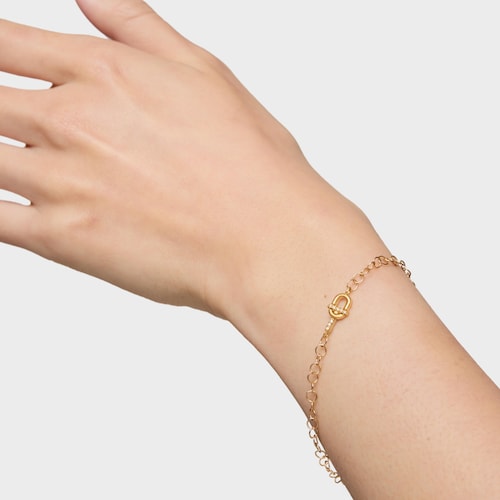 Pulsera con oro 14 kt y diamantes TOUS MANIFESTO