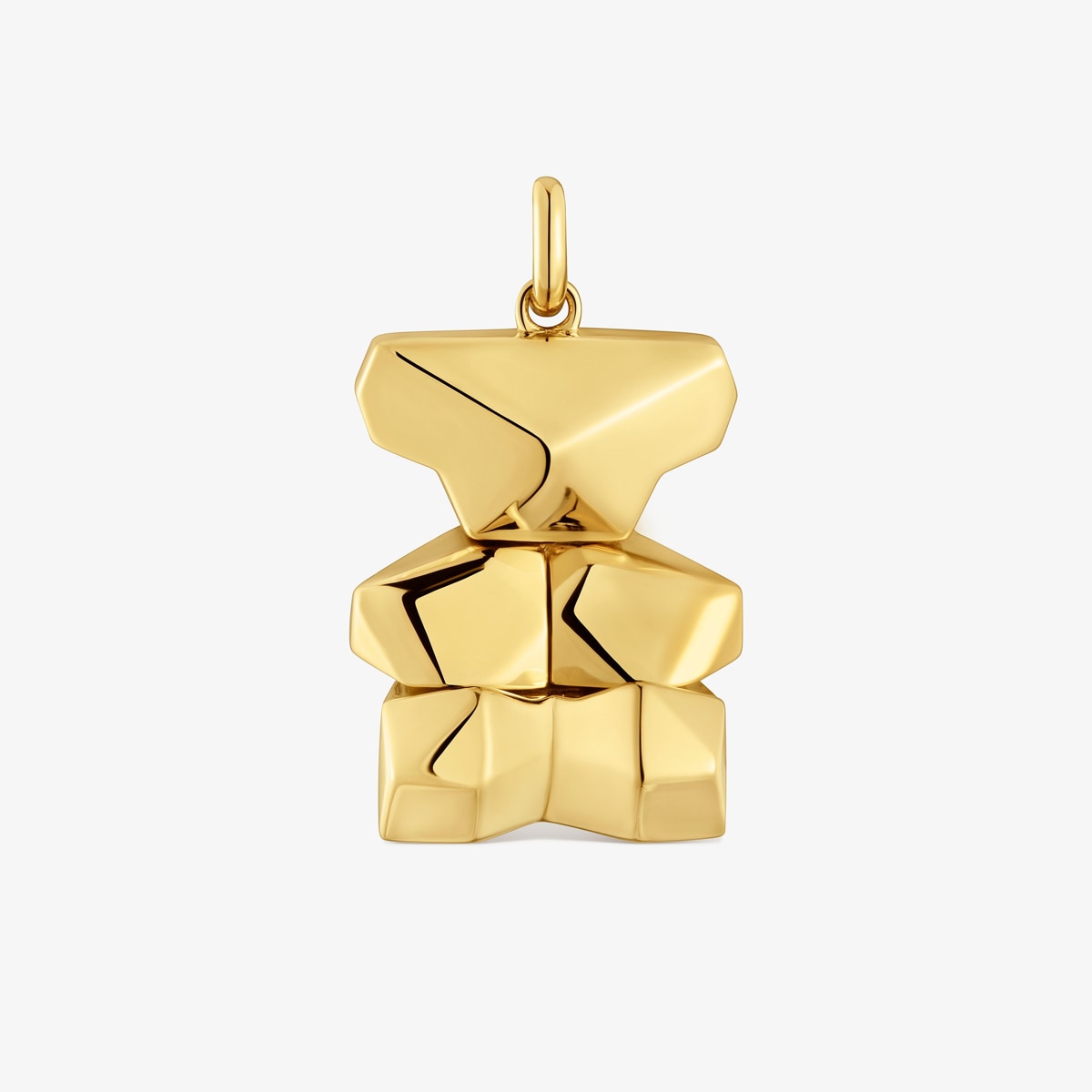 Tous - Colgante Con Baño De Oro 18 Kt Sobre Plata Oso Cúbico Tous Sweet 40S - Dorado