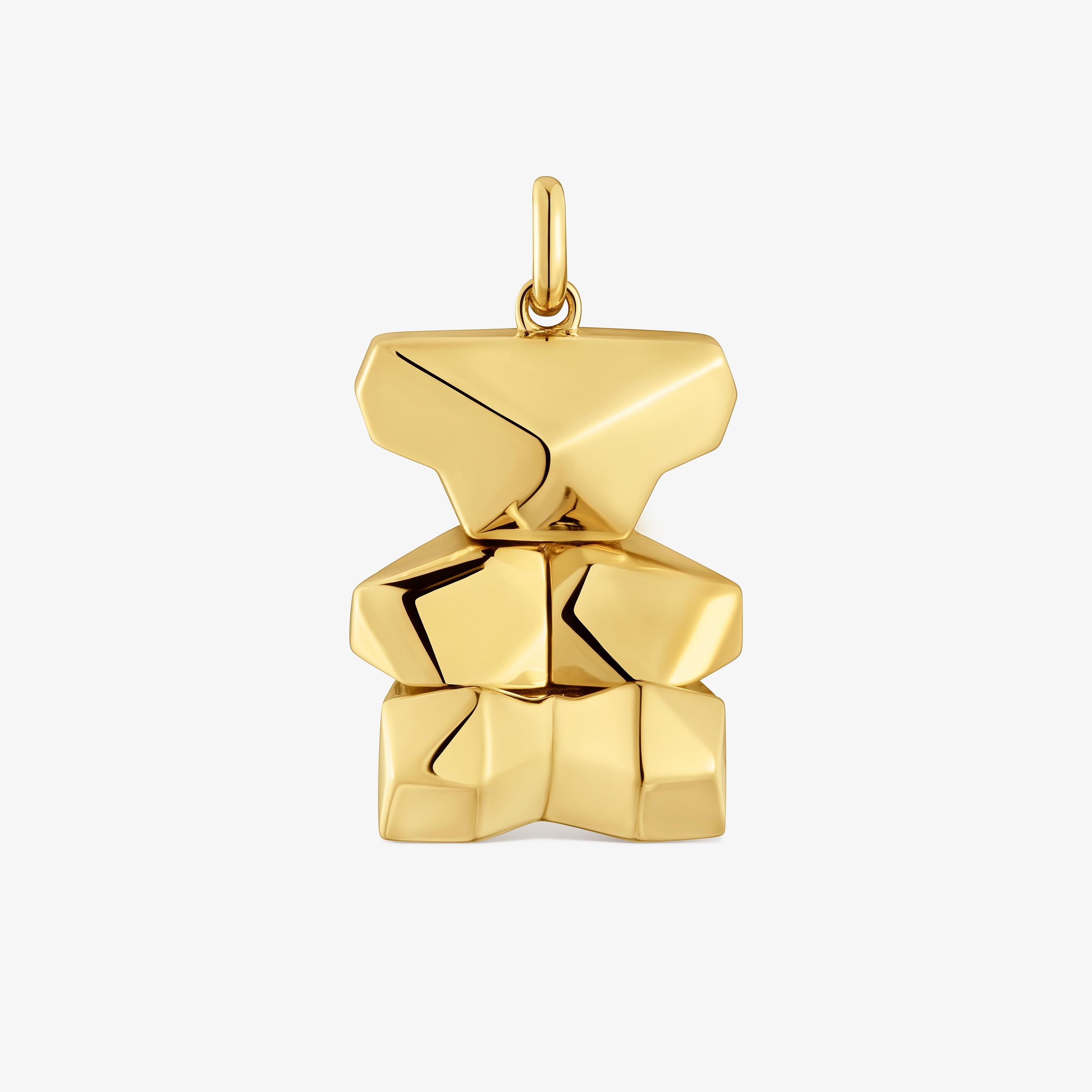 Cube-bear Pendant with 18K gold vermeil TOUS Sweet 40s