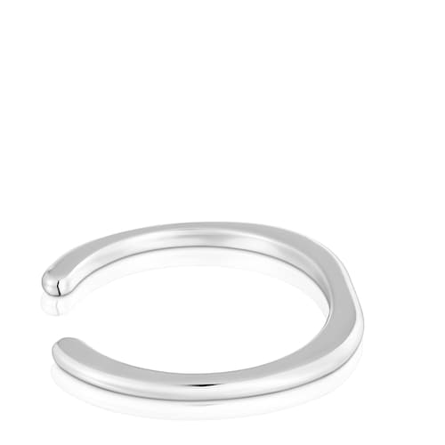 Pulsera esclava de plata Line