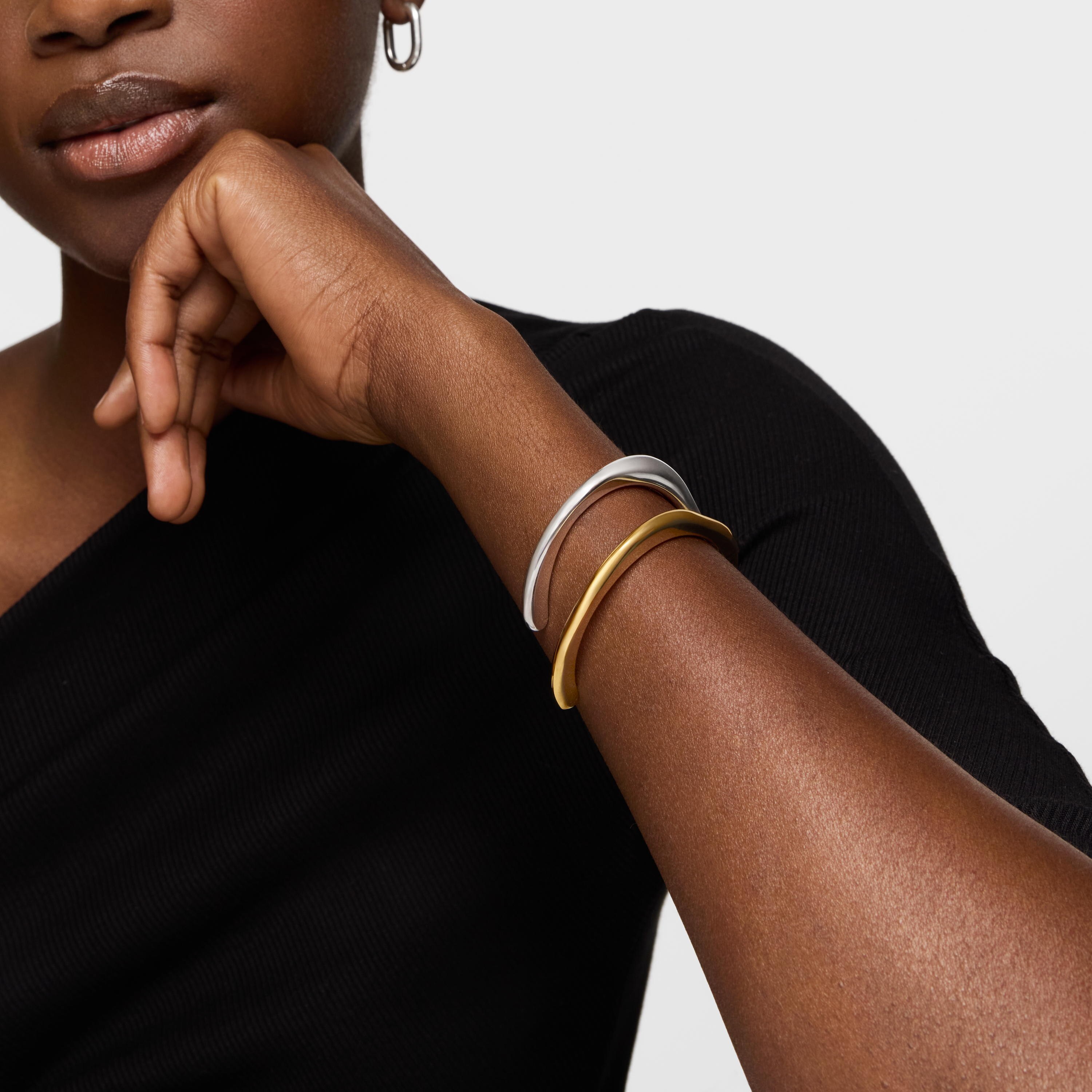 Silver Bangle Line | TOUS