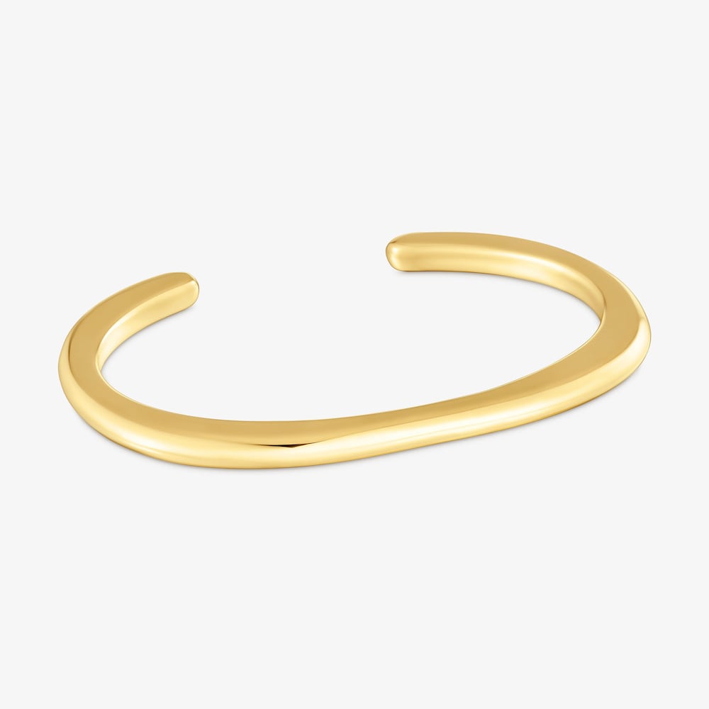 18K gold vermeil Bangle Line