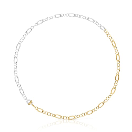 Small two-tone chain Necklace TOUS MANIFESTO