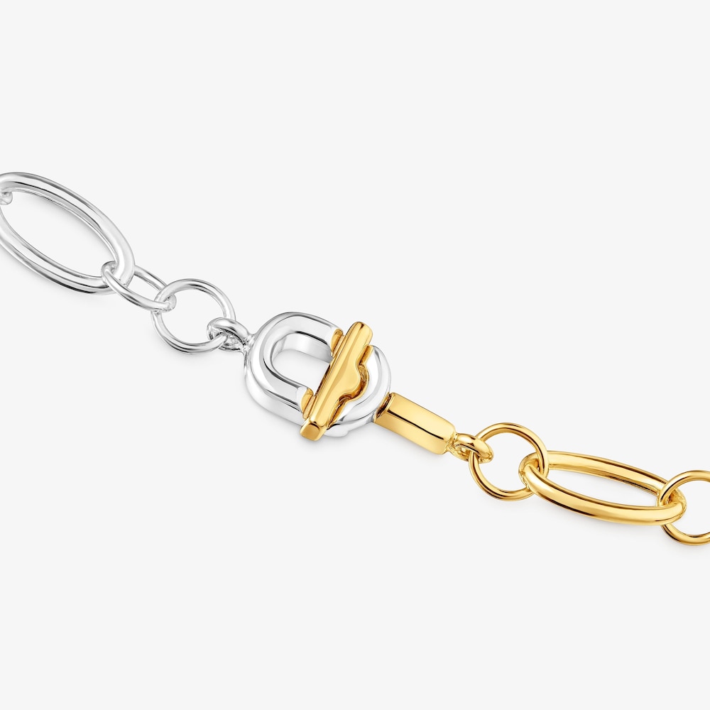 Collar cadena peque&ntilde;a bicolor TOUS MANIFESTO