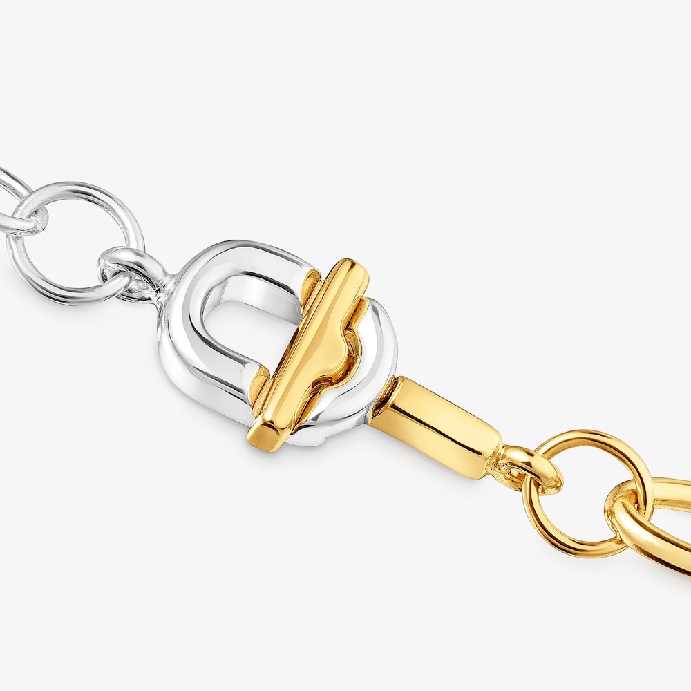 Collar cadena peque&ntilde;a bicolor TOUS MANIFESTO