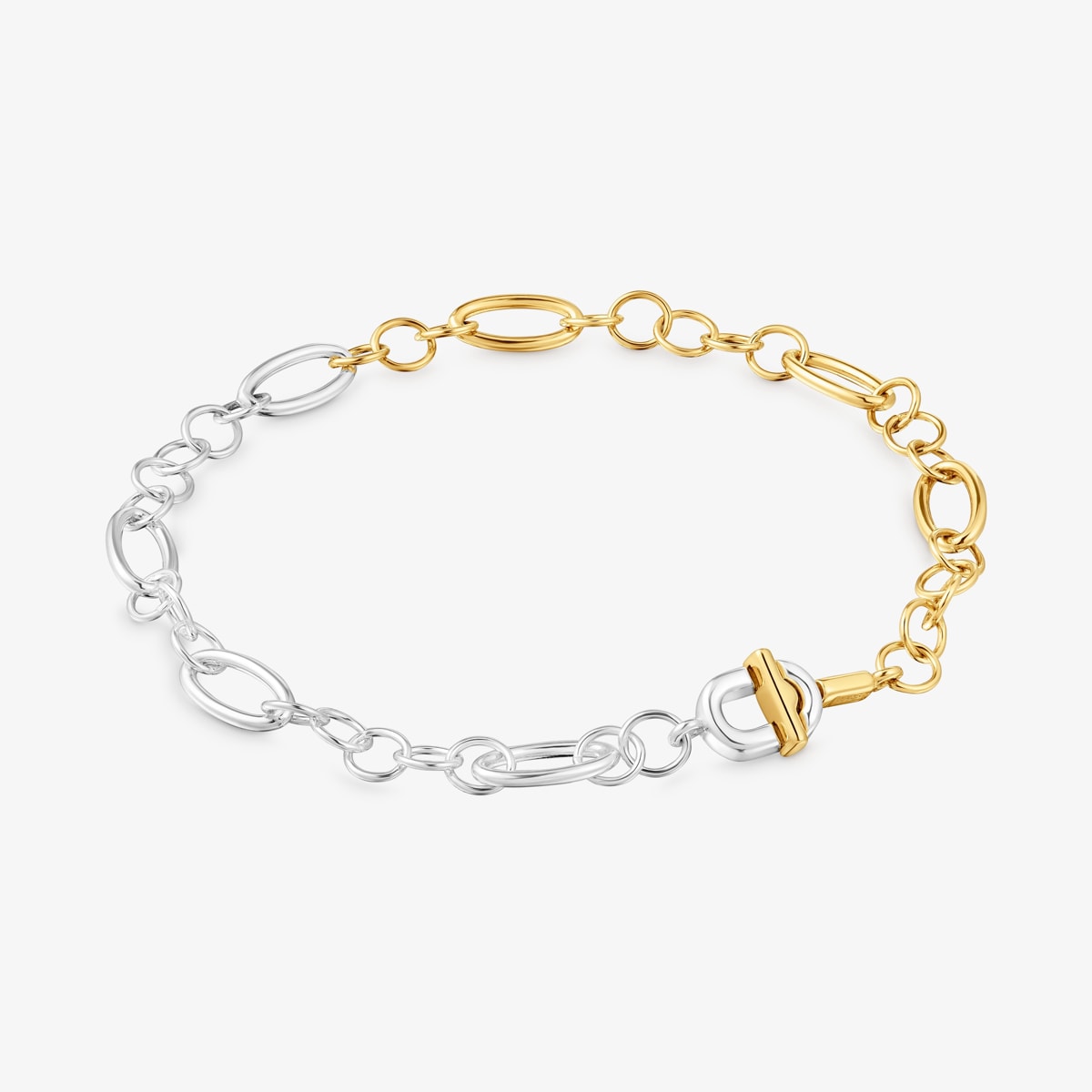 Tous - Pulsera Bicolor Cadena Pequeña Tous Manifesto - Bicolor