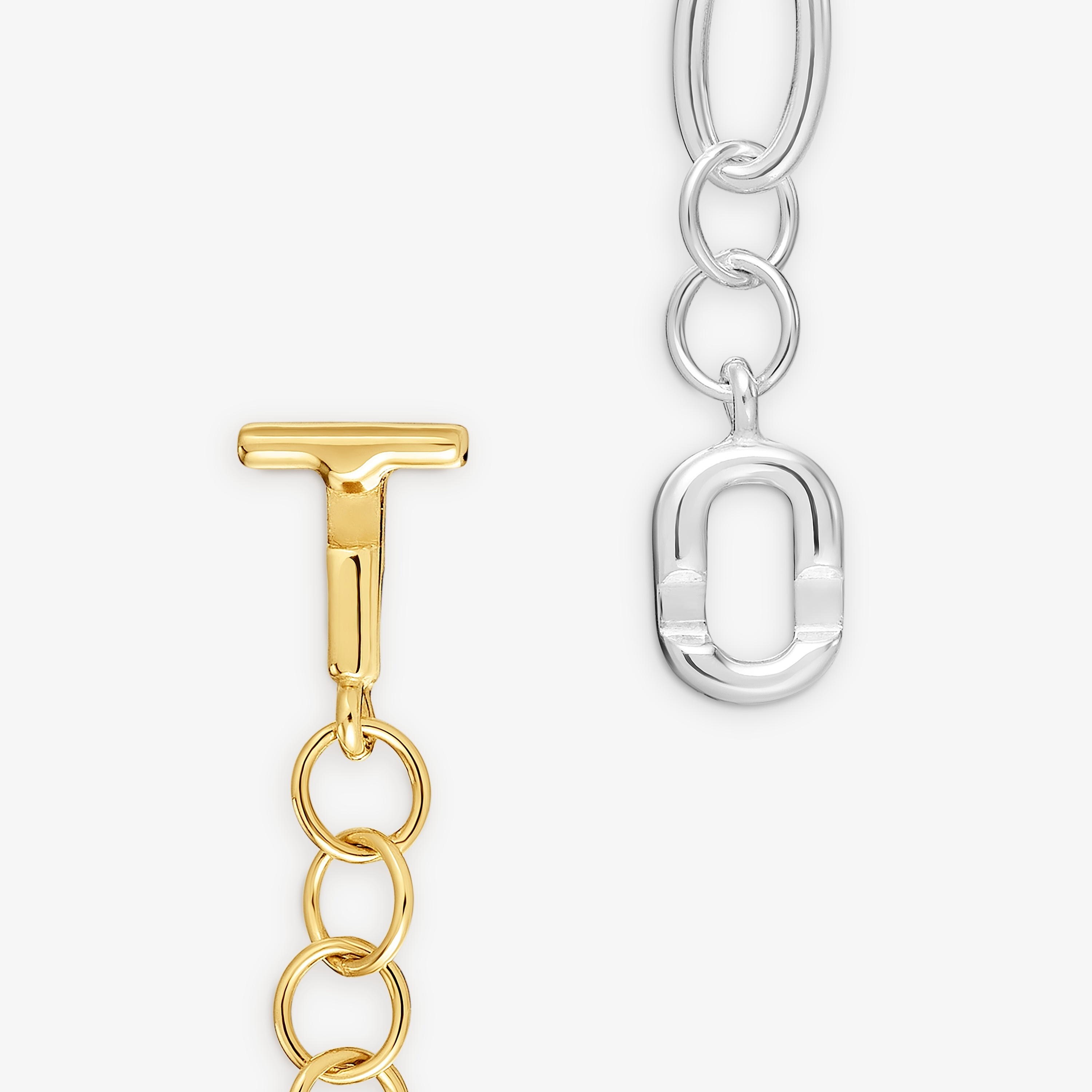 Small two-tone chain Bracelet TOUS MANIFESTO