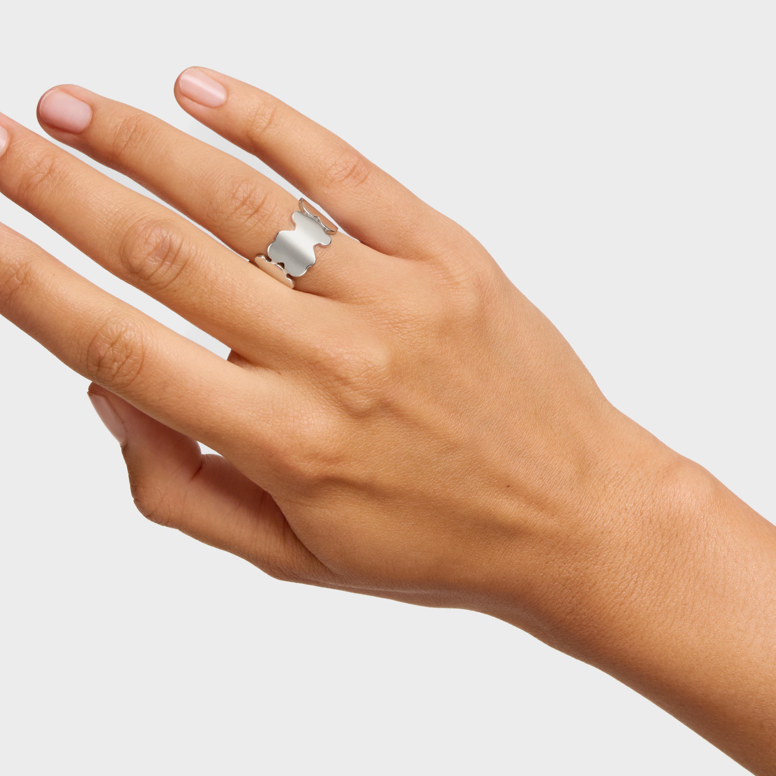 Silver Open ring TOUS Sweet 40s