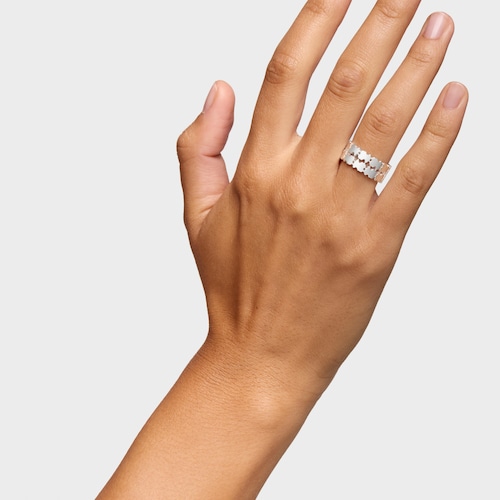 Silver double open Ring TOUS Sweet 40s