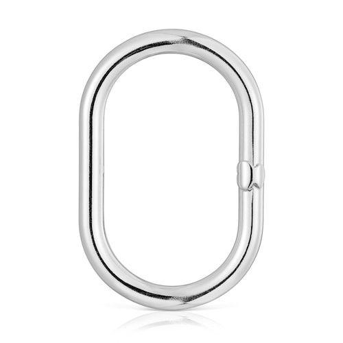 Anilla de plata 45 mm Hold Oval