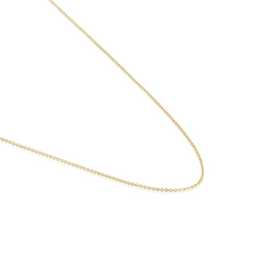 Cadena curta d'or 14 kt Basics