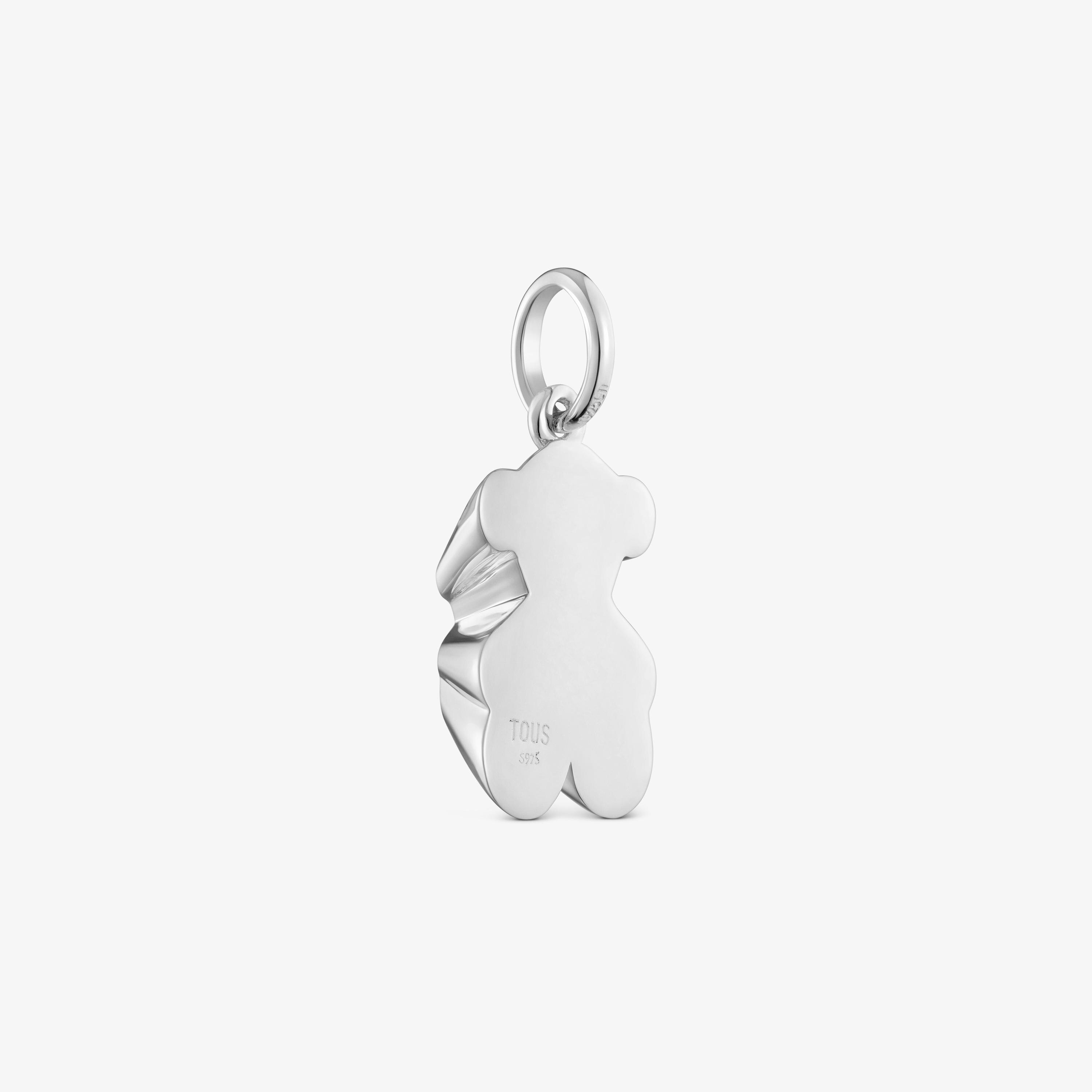 Silver projected-bear Pendant TOUS Sweet 40s