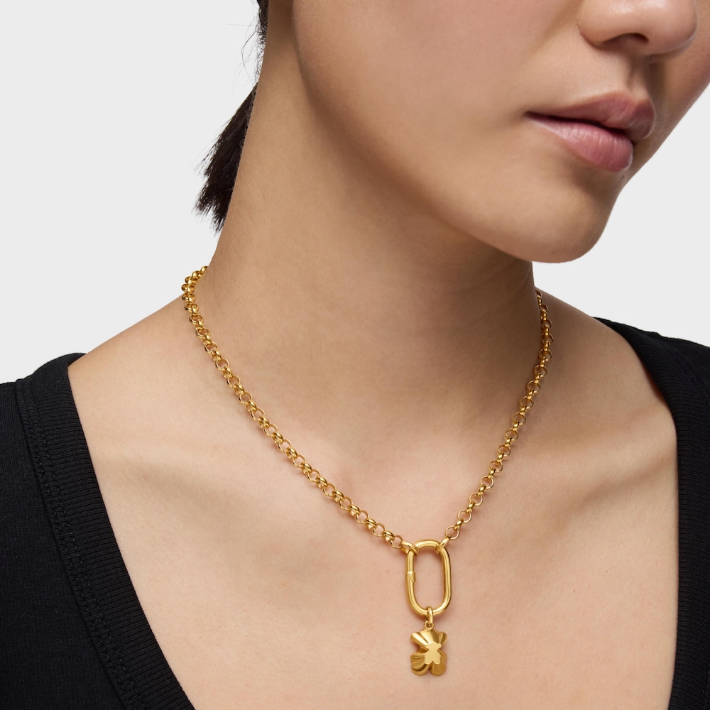 B&auml;ren-Projektionsanh&auml;nger TOUS Sweet 40s aus 18&nbsp;kt vergoldetem Silber