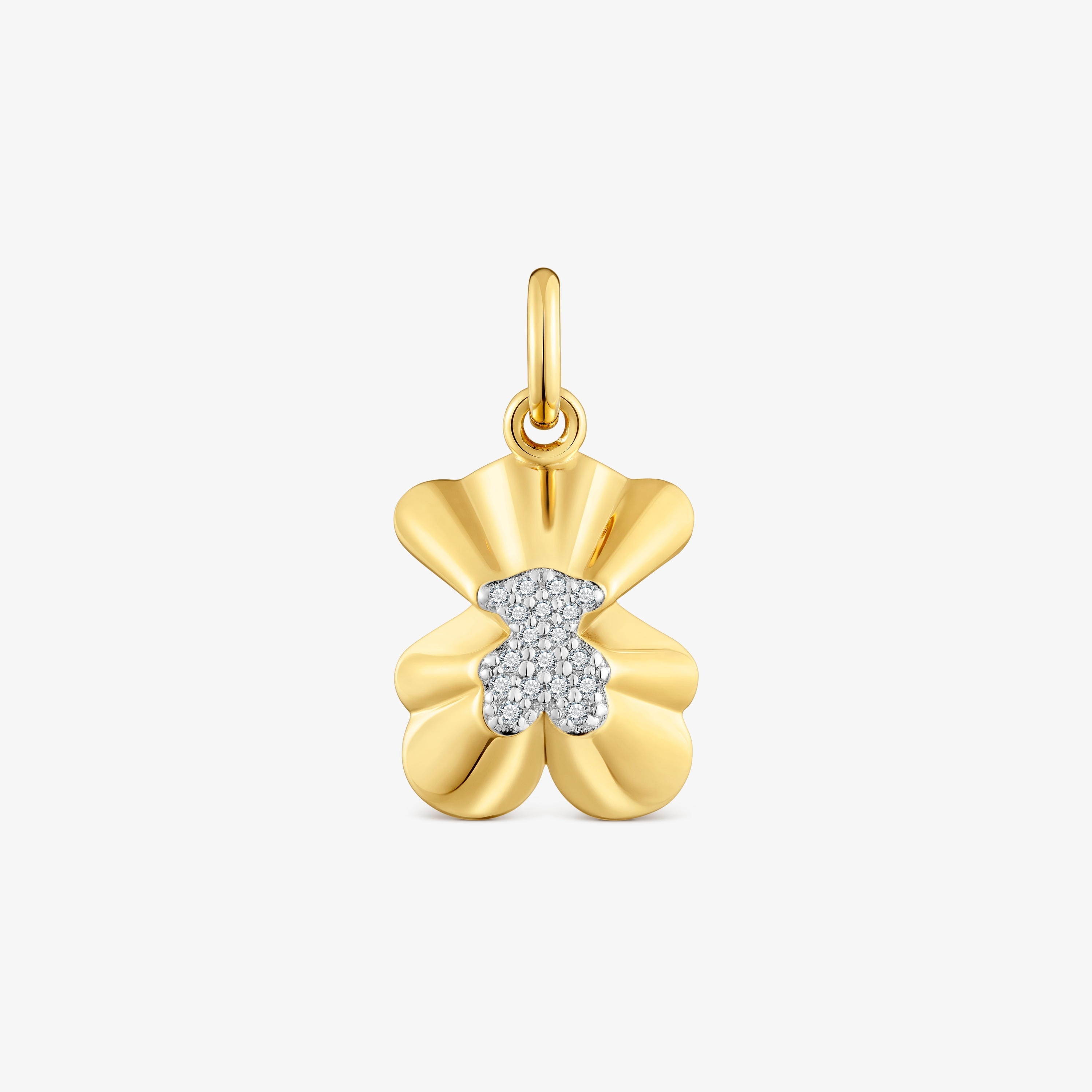 Projected-bear Pendant with 18K gold vermeil and diamonds TOUS Sweet 40s