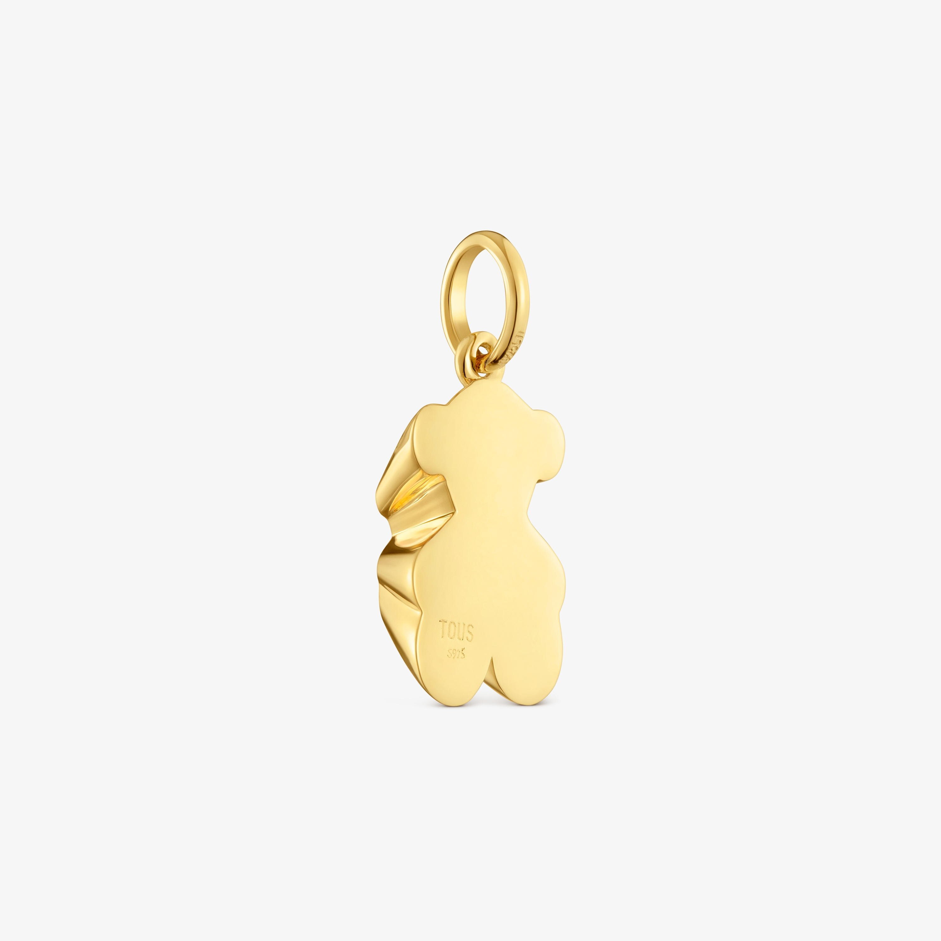 Projected-bear Pendant with 18K gold vermeil and diamonds TOUS Sweet 40s