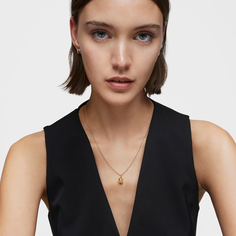 Penjoll &oacute;s d'or 14 kt Bold Bear