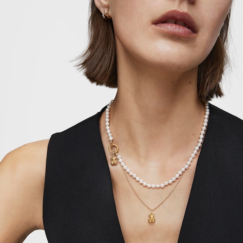 14kt gold Bear pendant Bold Bear