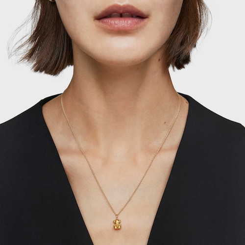 14kt gold Bear pendant Bold Bear