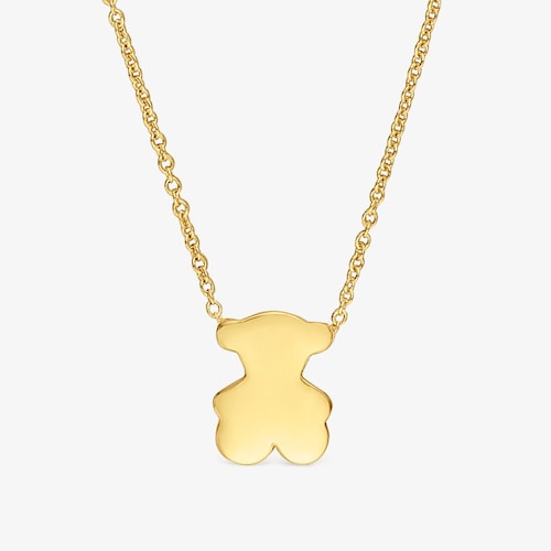 Collar corto oso de oro 14 kt Sweet Dolls