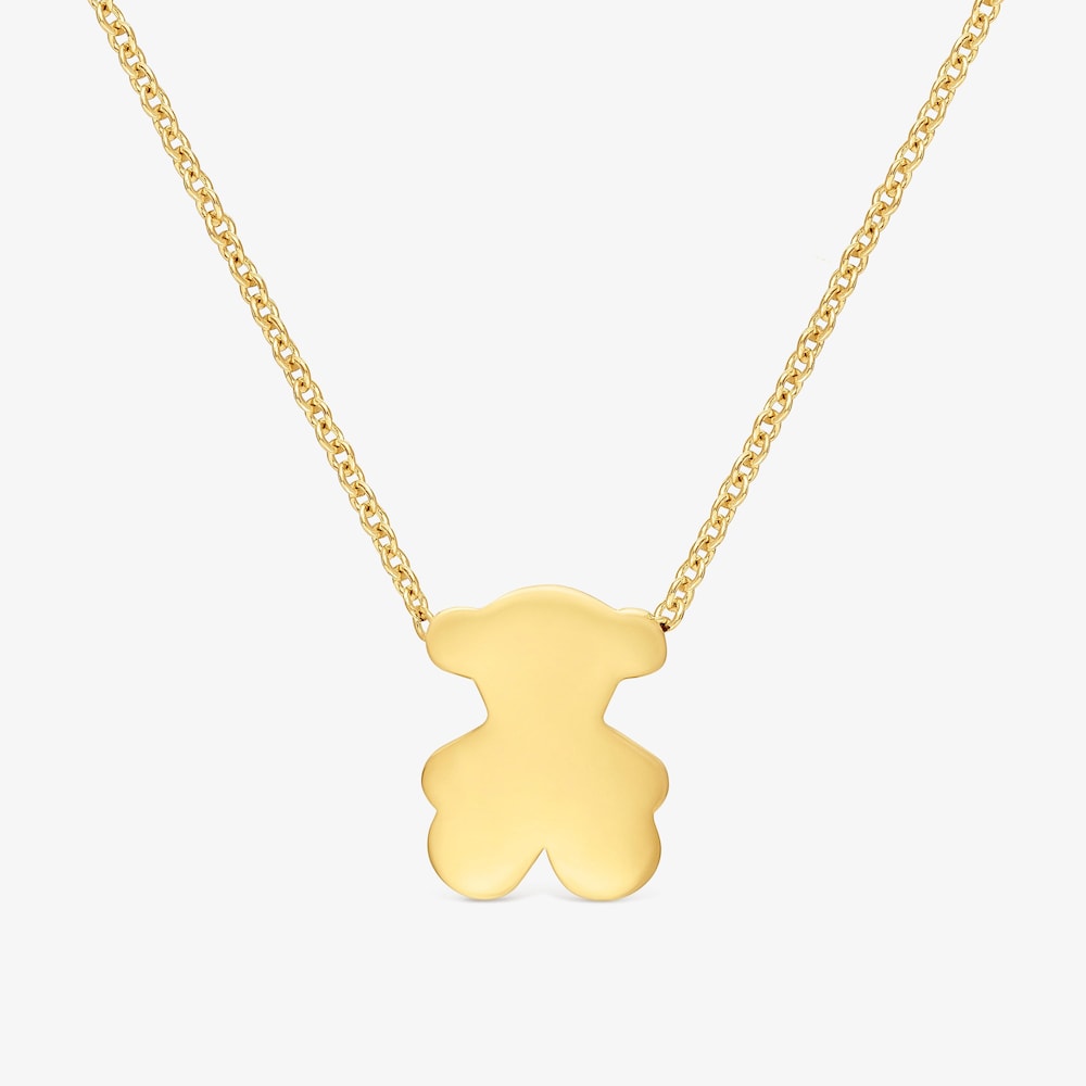 Collar corto oso de oro 14 kt Sweet Dolls