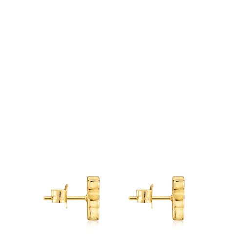 14kt gold Bear earrings Sweet Dolls