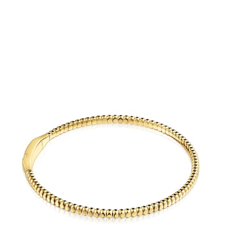 Bracelet with 14kt gold details TOUS Basics