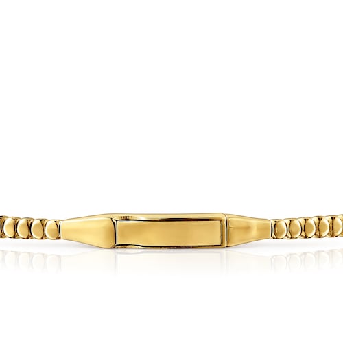 Bracelet with 14kt gold details TOUS Basics