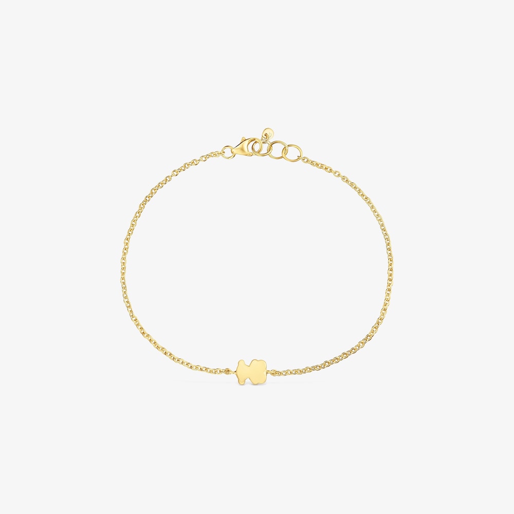 14K solid gold Chain bracelet Sweet Dolls