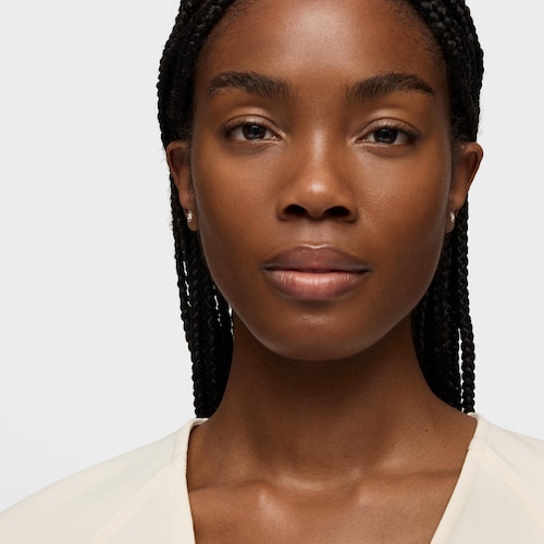 14kt white gold and 0.20ct diamond Earrings Les Classiques