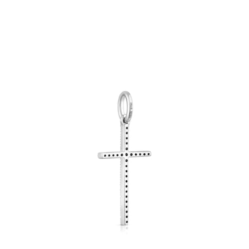 14kt white gold and diamond cross Pendant Basics