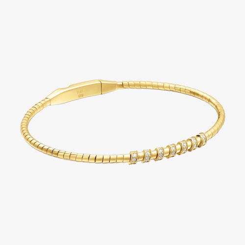 14K solid gold and diamond Bracelet TOUS Basics