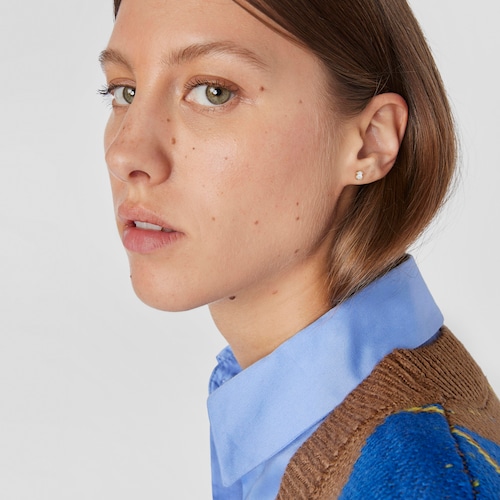 14kt gold and mother-of-pearl Earrings Glory