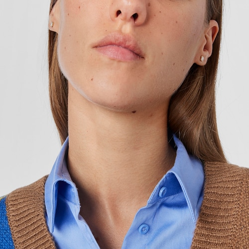 14kt gold and mother-of-pearl Earrings Glory